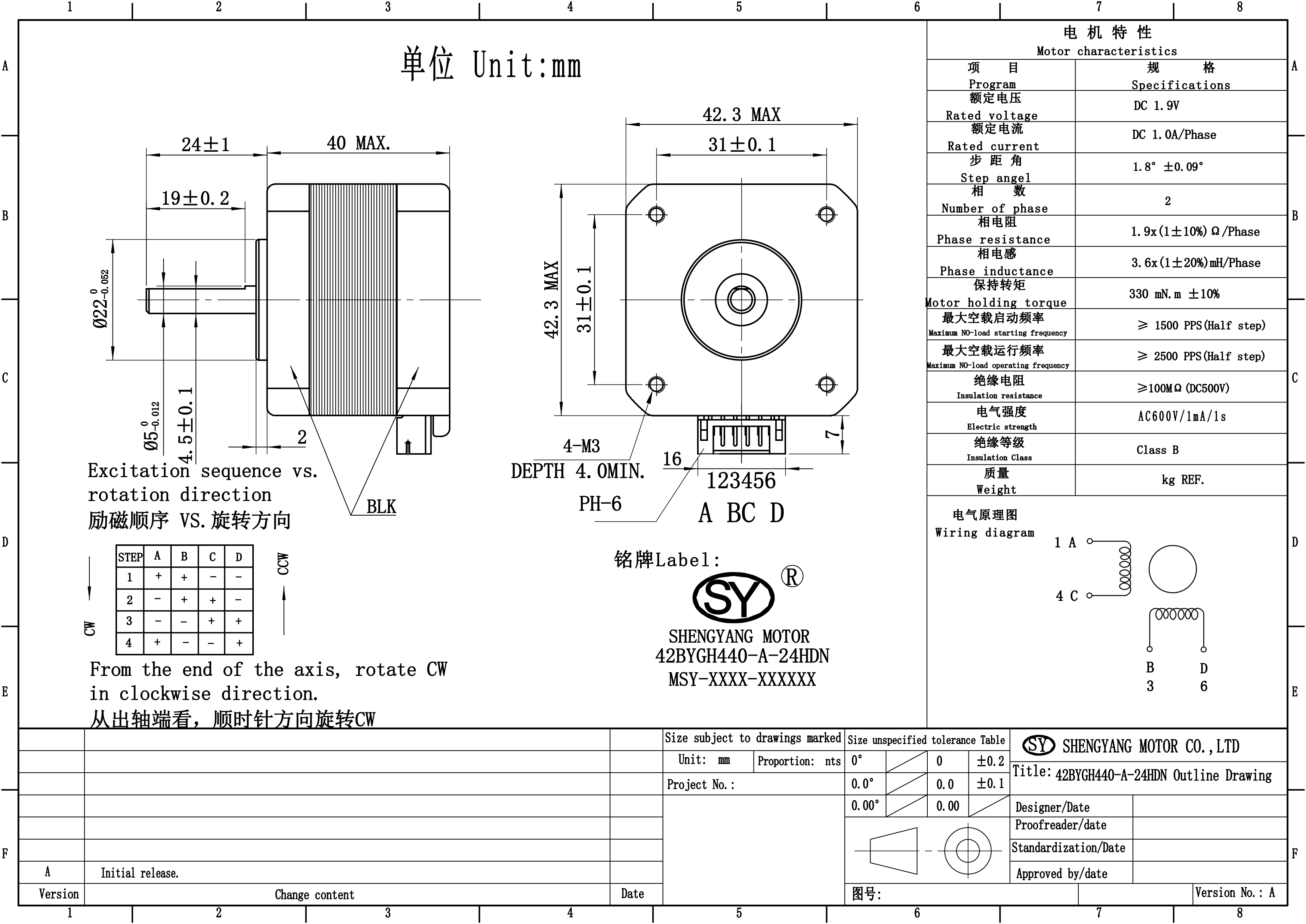 42BYGH440-A-24HDN-中英外形图